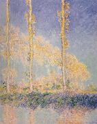 Claude Monet Three Poplars,Autumn Effect oil